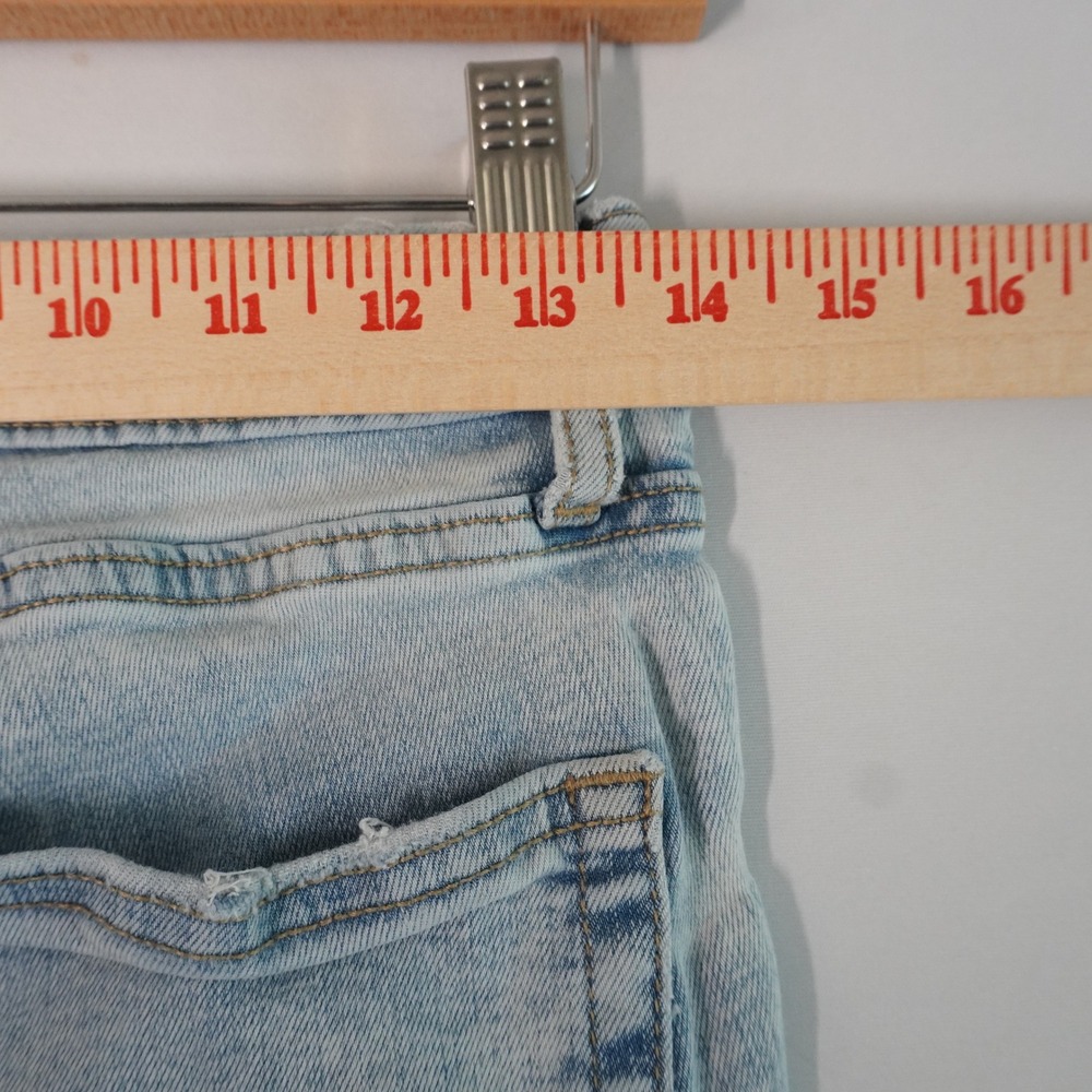 Light Wash Women's Flared Jeans - Picture 7 of 8